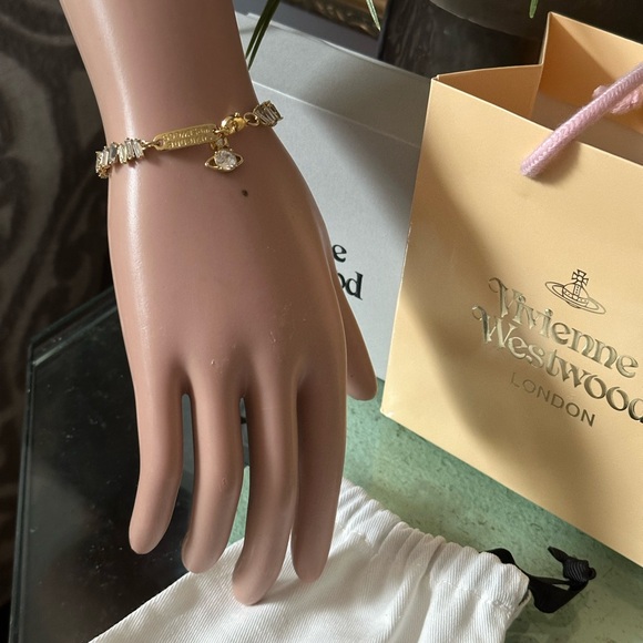 Vivienne Westwood Gold Bracelet - Picture 5 of 10